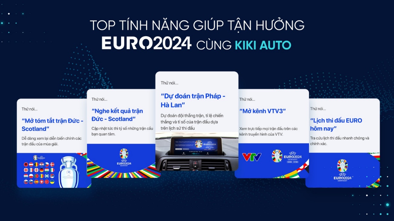 Loạt trải nghiệm thú vị mùa EURO cùng trợ lý giọng nói Kiki Auto- Ảnh 2.