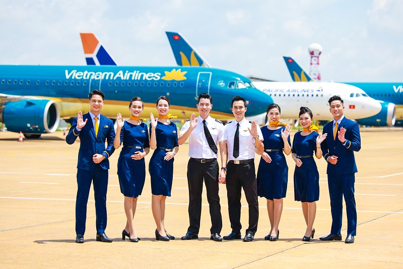 Với sự trở lại tươi tắn của các phi công và tiếp viên của Pacific Airlines.