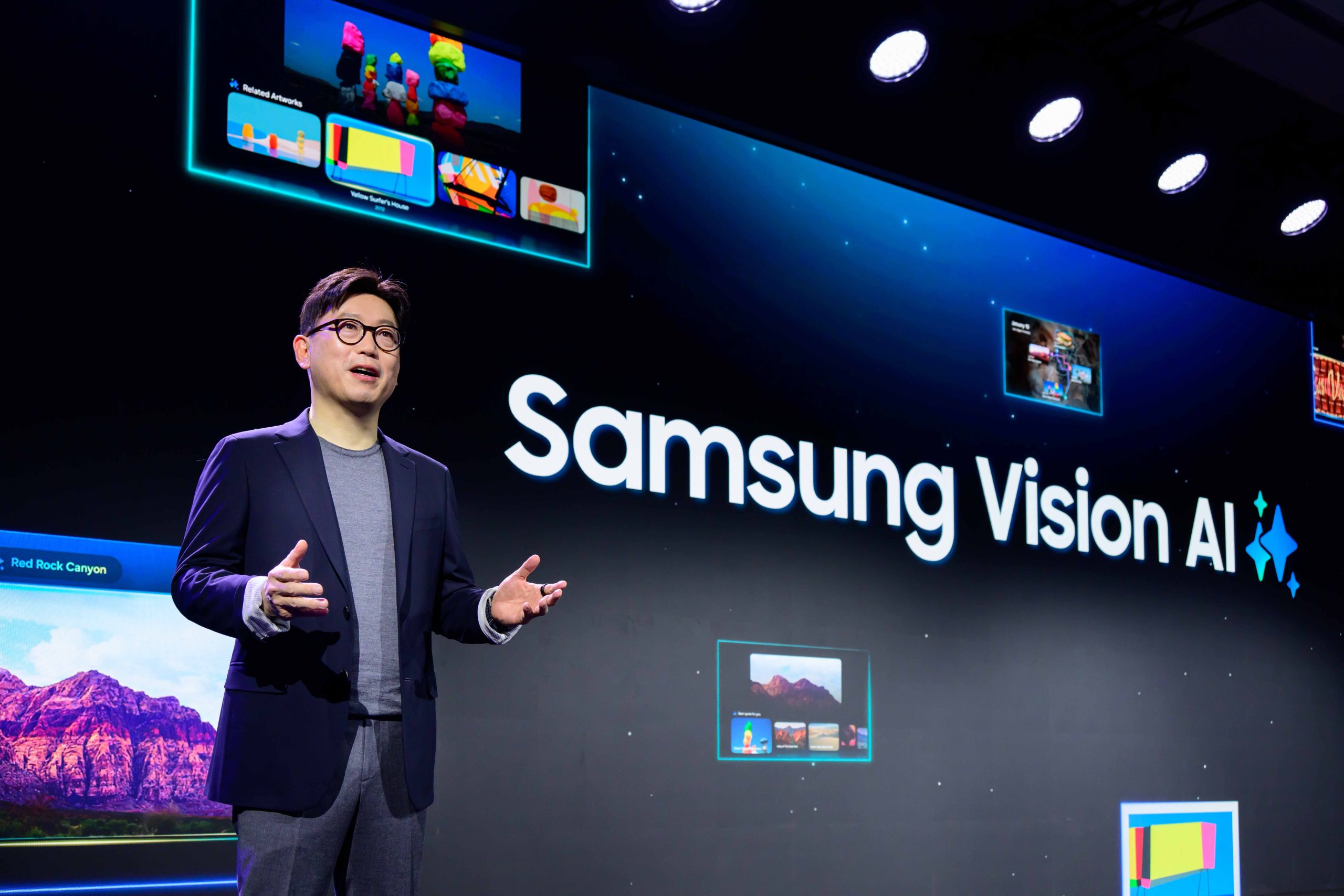 Samsung Unveils Vision AI and New Innovations at CES First Look 2025, Delivering Personalized, AI-Powered Screens to Enrich Everyday Life