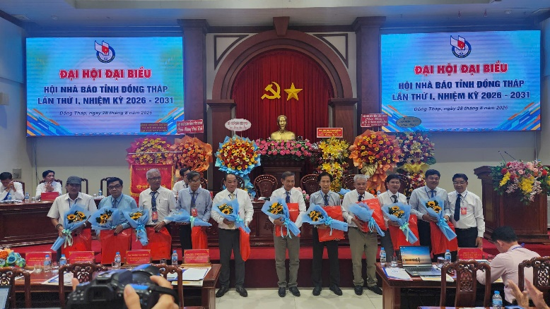 Đại hội Đại biểu Hội nhà báo tỉnh Đồng Tháp lần thứ 1 (Nhiệm kỳ 2026-2031)