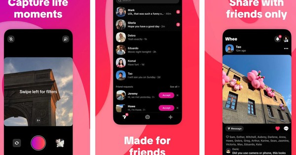 TikTok “nhái” Instagram, ra mắt ứng dụng chia sẻ ảnh Whee