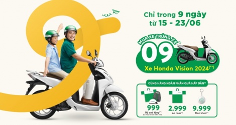 Mua xe – Trúng xe với “9 ngày vàng – Ngập tràn ưu đãi” cùng FE CREDIT