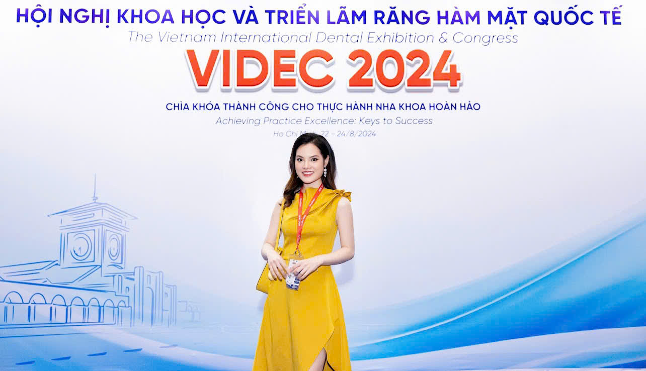 Sunny Đan Ngọc học hỏi thêm nhiều kiến thức chuyên sâu về ngành trong Hội nghị Videc 2024.