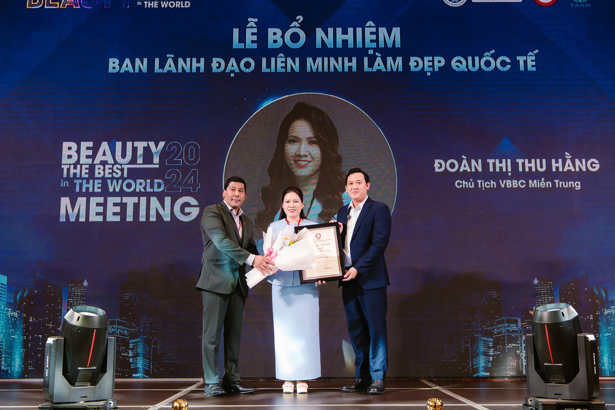 Doanh nhân Đoàn Thị Thu Hằng được bổ nhiệm Chủ tịch VBBC miền Trung.