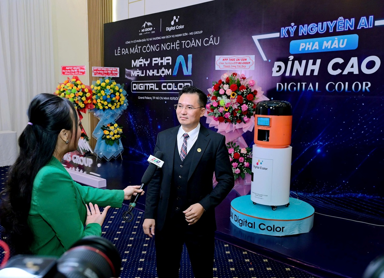 Doanh Nhân Nguyễn Công Tập – Người tiên phong mang công nghệ Digital Color AI về Việt Nam