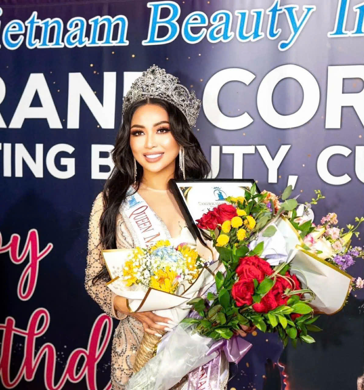 Chân dung Tân hoa hậu Vietnam Beauty International Pageant 2026 Chân dung Tân hoa hậu Vietnam Beauty International Pageant 2026