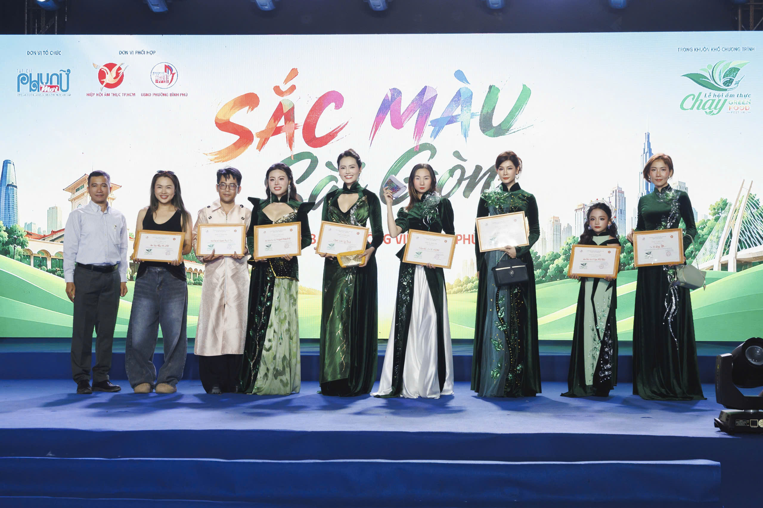 NTK – Giảng viên Lê Minh Phú mang dấu ấn nghệ thuật thời trang đến Green Food Festival 2026